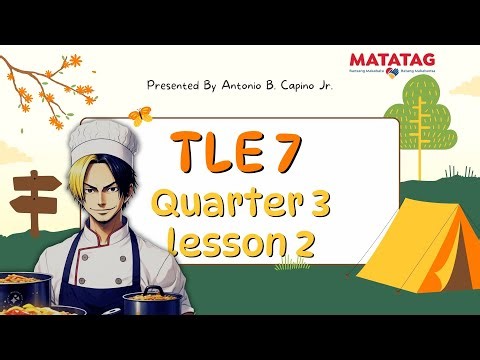 TLE 7 Quarter 3 Week 2. Lesson 2- Careers in Hotel and Tourism Industry