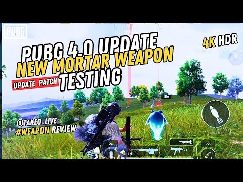 HOW TO USE MORTAR IN PUBG | NEW MORTAR IN PUBG MOBILE | PUBG MOBILE 4.0 UPDATE | PUBG MORTAR GUIDE