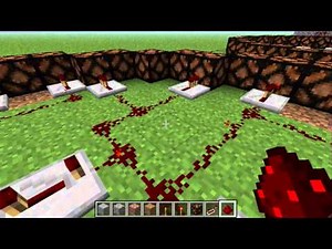 Minecraft: Redstone Creations- Lamp Lighthouse Tutorial