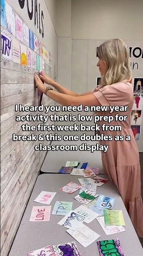 perfect new year activity… ONE WORD GOALS🎇