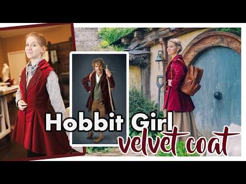 Bilbo Gets a Make-over — Sewing a Coat for my Hobbit Girl look!