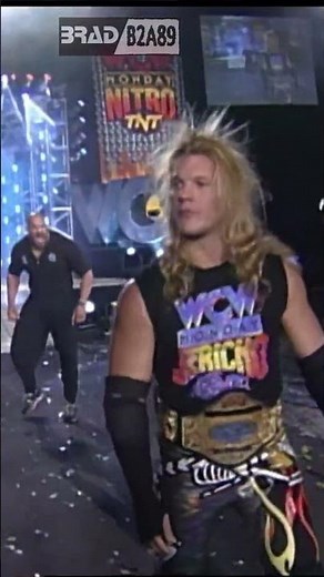 Goldberg spears Chris Jericho WCW Monday Nitro