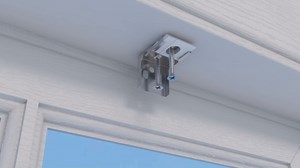 DENFOON Motorized Blinds with Remote,Thermal Electric Blinds【Solar Panel】,Customizable Automatic Roller Shades, Blackout Remote Control Blinds for Windows Upgrade to smart Blinds, White,35" W x 72" H