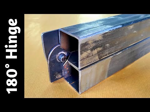 diy metal hinges | How to easily make Hinges | Metalworking Project