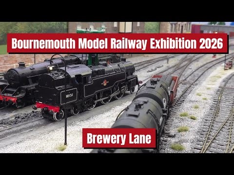 BREWERY LANE | BOURNEMOUTH MODEL RAILWAY EXHIBITION 2026 | #modeltrains #train #modelrailroad