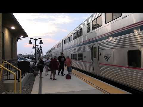 Calif. Zephyr in Ft. Morgan on 10AUG2026 (VJ Day)