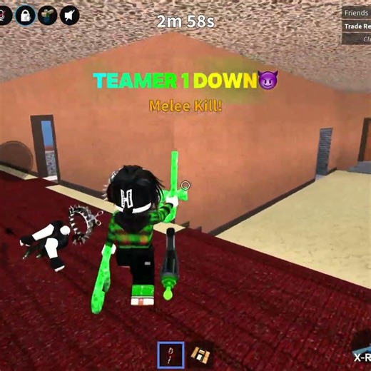BEATING TEAMERS IN MM2😂🔥 #mm2 #roblox #trending #murdermystery2 #robloxmm2 #beatingteamers #fypシ゚