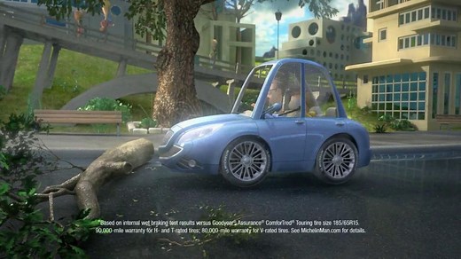 Michelin Defender Tires TV Spot, 'Cartoon'