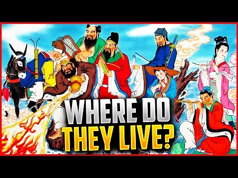 The 8 Immortals from Chinese Mythology | Yours Mythically