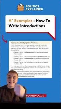 How To Write A* Introductions
