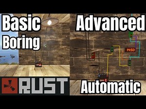 Rust Electricity Guide 2024 I Basic Base Lights & Automatic Lights