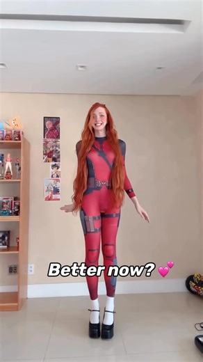 Do you prefer the dress or Ladypool cosplay? 😂 “And why aren’t you in uniform?” . . . . #explorepage #explore #viral #reels #fyp #transition #altgirl #trend #trending #trendingreels #trendingnow | Lindsay Vanilla