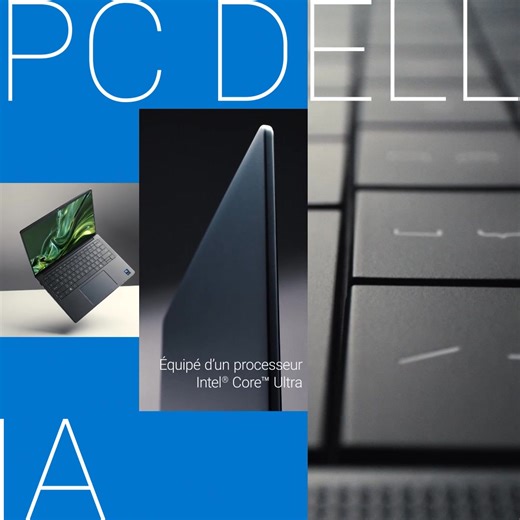 Chaque seconde compte avec le nouveau PC Dell IA optimisé par #IntelCoreUltra et récupérez du temps pour ce qui compte. | Dell Technologies