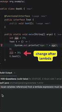 Day 01 – Java Functional Interface & Lambda