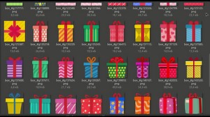 Birthday Gift Box, Gifts Svg, Gift Box Clipart, Gift Wrap, Christmas Present, Present Bundle, Present Svg, Presents Clip Art, Gift Designs - Etsy