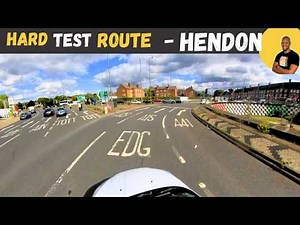 How To Pass Your Driving Test First Try! Hendon Test Centre Route