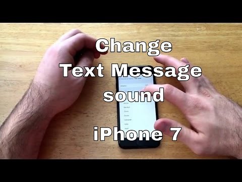 How to Change text message tone on iPhone 7/7+