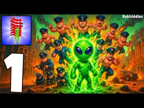 👽Alien Raid Monster Evolution Gameplay Walkthrough Part 1 – Invasion Begins! (Android, iOS)