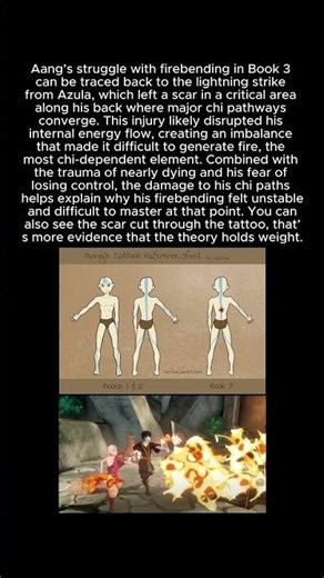 Azula's Lightning Scar Broke Aang's Firebending #avatar #theory