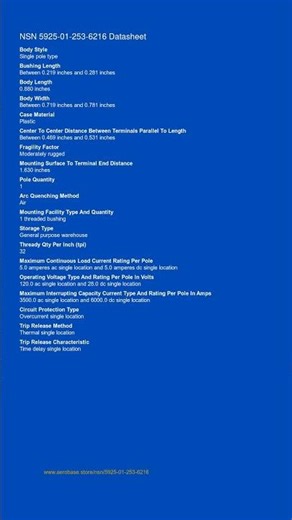 PN 2TC6-15 - part product showcase