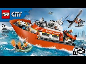 LEGO Instructions - City - 60504 - Coast Guard Rescue Boat - Coast Guard (All Books)