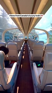 "Views from the Rocky Mountaineer in Canada." Learn more about our GoldLeaf Service here: https://bit.ly/2txmz7M 📷: sebpic_ on Instagram 🚂: Rainforest to Gold Rush | Rocky Mountaineer