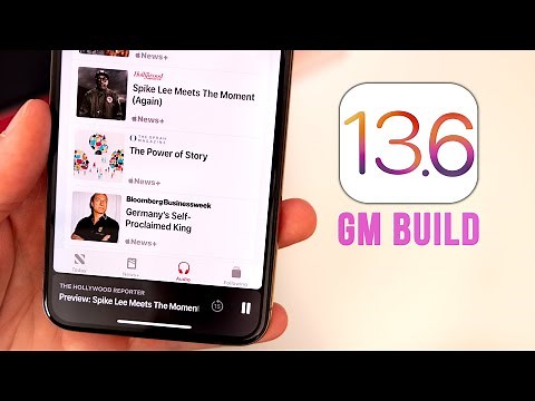 iOS 13.6 GM Released - What's New?