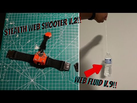Stealth Web Shooter V.2 + Web Fluid V.9 showcase