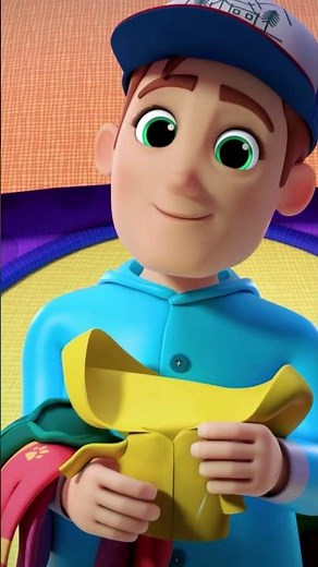 Rain Rain Go Away! 🌧️☔ Rainy Day Song for Toddlers #Shorts #Littleangel