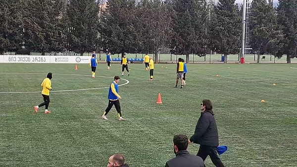 Mr. Kelvin Takes Nigerian Player Edwin to FC Aragvi Dusheti Trials