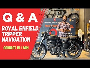 Easy way to connect Tripper Navigation in Royal Enfield 🔥