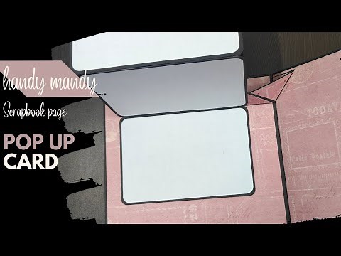 DIY Popup Card for Scrapbooks | A Creative Memory Keeper!