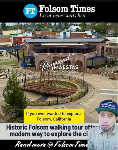 Explore Folsom, ca - Free guided Tour