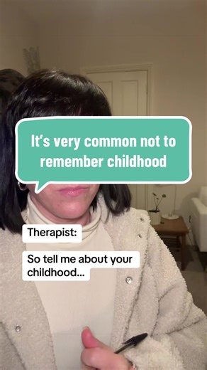 Understanding Childhood Memory Loss and Trauma