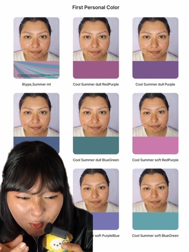 Me hice un Análisis de Color de Corea 😱💜🇰🇷 @픽컬러브랜딩센터 PIC Color #analisisdecolor #colorimetria #colorimetriaprofesional