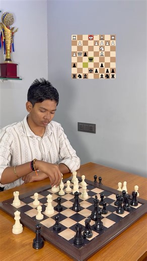 Who needs a Rook, we have Queen and Bishop!!! ♟️🔥 #chesstactics #chessshorts