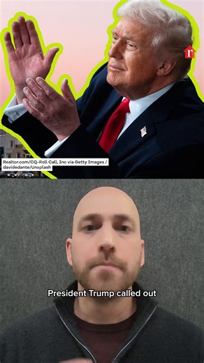 President Trump called out corporate investors as a threat to the American Dream, pointing to a homebuyer outbid 20 times by