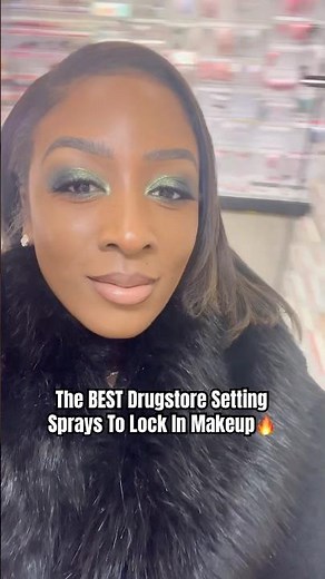 The BEST Drugstore Setting Sprays to LOCK in makeup🔥🔥 #makeup #settingspray #drugstoremakeup