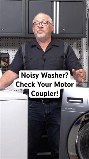 Washer Making This Noise? Check Your Motor Coupler!