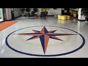 【M7910】 Full Process of Seamless Epoxy Terrazzo Installation — From Start to Perfection