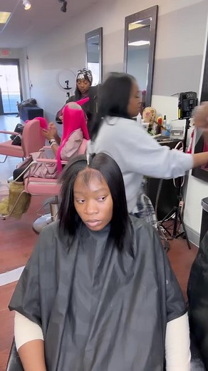 Part Bob💁🏾‍♀️ #quickweave #quickweavebob #weavecap #bob #middlepart #bobstyle #phillyhairstylist #phillyhair #phillyhaisalon #phillyhairstyle | Erica Jones Foster