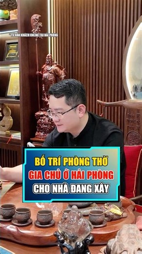 Bố Trí Phòng Thờ Gia Chủ Hải Phòng Nhà Đang Xây
