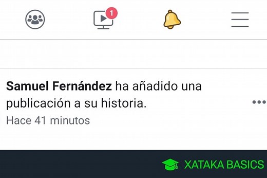 Cómo quitar en Facebook las notificaciones de cuando un amigo publique una nueva historia