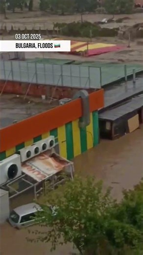 03.10.2025 Bulgaria, Sveti VlasSevere floods on Black Sea coast, Elenite and Sveti Vlas #bulgaria