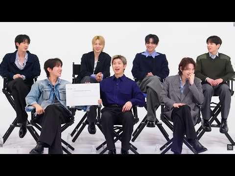 BTS Answer the Internet’s Most Searched Questions | WIRED Interview