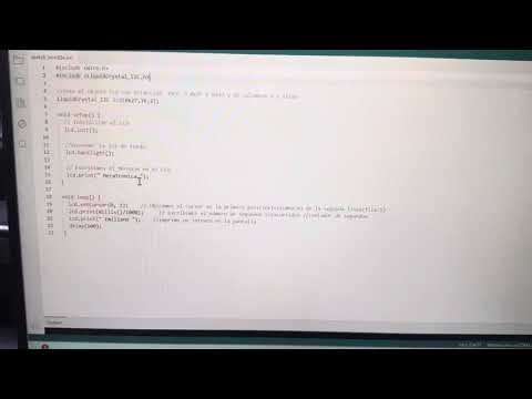 Arduino con pantalla LCD