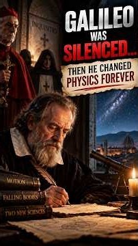 Galileo Was Silenced… Then He Changed Physics Forever