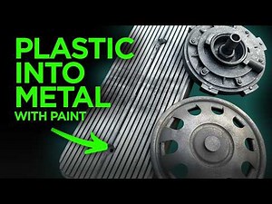 Metal Paint Effects with Supplies You Already Have!