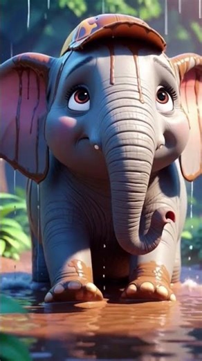 size not matter in friendship #kidsvideo #kidshorts #ai #moralstories #cuteelephants