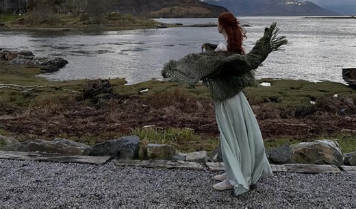 Karen Gillan Shares First Look at Her HIGHLANDER Character in Costume in Scotland Set Photos — GeekTyrant